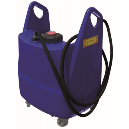 Carretilla Trolley para AdBlue® 130 litros, con bomba, batería, cargador y pistola automática